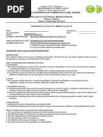 Practical Research 2 Plans Data Collection Procedure