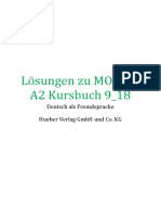 MOTIVE A2 Kursbuch Lektion 9 18 Loesungen