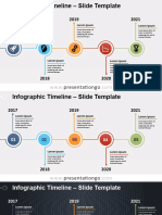 Infographic Timeline Slide Template