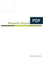 Research Hypothesis 20202MBA0580. Shashikanth R