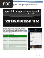 Installing and Configuring Windows 10