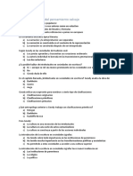 Preguntas Sobre La Domesticación Del Pensamiento Salvaje Contestadas