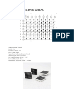 Datasheet 1088am 8x8 Matrix