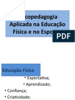 Psicopedagogia Aplicada Na Educação Física e No Esporte