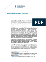 Programme Document NORPART