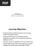 Unit Code: Sit 409 Unit Title: Sit409: Embedded Systems LECTURE HOURS: 45 Prerequisite: Operating Systems