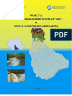 Text Proiect Plan Management Actualizat 2021 Spatiu Hidrografic Arges Vedea