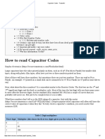 Capacitor Codes - Transwiki