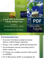 Maximizing Energy Savings and Cost Reduction with ESPC