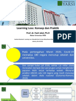 Final Learning Loss Konsep Dan Praktik Seminar