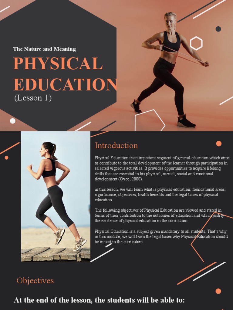 Understanding Physical Education Essentials | PDF | Physical Education ...