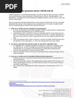 Frequently Asked Questions About 3-MCPD and GE