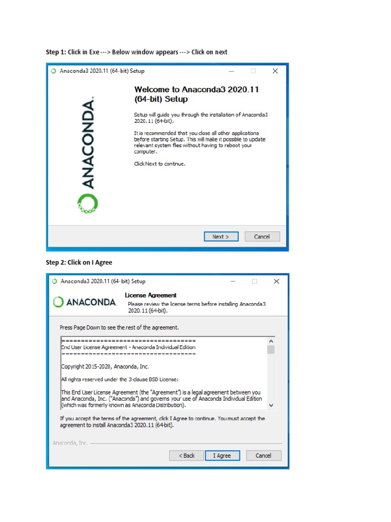 Anaconda Installation | PDF