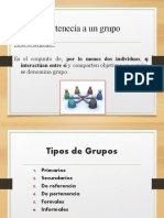 Tipos de Grupos