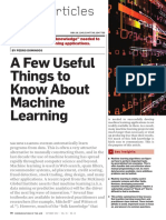 A Few Useful Things to Know About Machine Learning