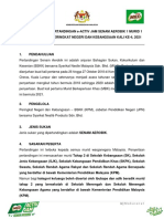 KERTAS KONSEP PERTANDINGAN eACTIV JAM SENAM AEROBIK KPM MILO 2021