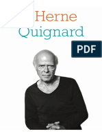 Cahier de L'Herne Pascal Quignard