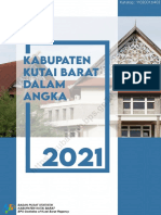 Kabupaten Kutai Barat Dalam Angka 2021