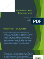 Advantages and Disadvantages of Computer - 2