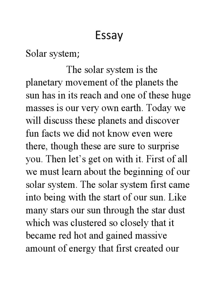 Solar System | PDF | Planets | Solar System