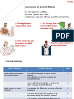 Introducing Scientific Method