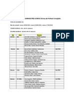 Distribucion Alumnos Preclinico 2020