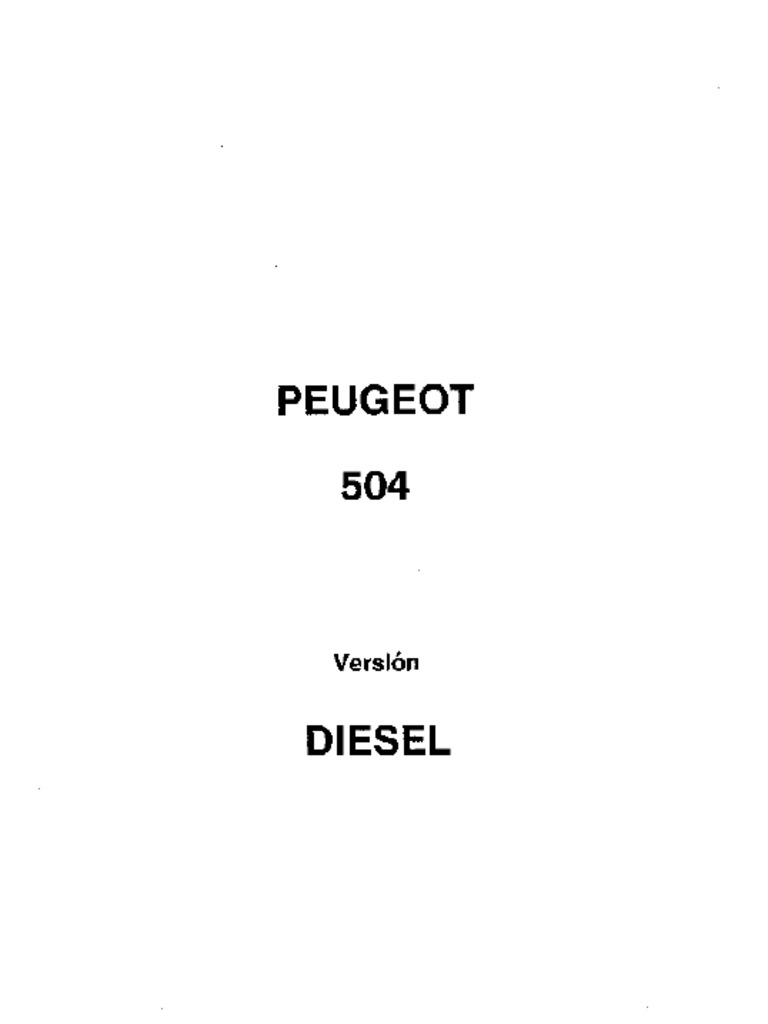 Carnet D'entretien Et Conduite Peugeot 504 De Septembre 1971 - Manuel D'occasion, France