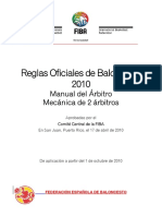 2010 Manuel Del c3a1rbitro Mecc3a1nica de 2 c3a1rbitros