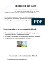 Contaminación Del Suelo