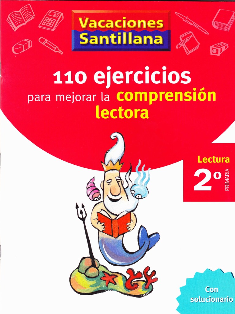 Vacaciones Santillana 2º Primaria Comprension Lectora | PDF