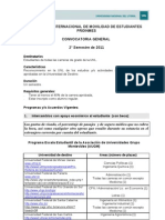 UNL-PROINMES - Convocatoria 2011 2