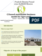 Madhya Pradesh Shyama Prasad Mukherjee Rurban Mission: Ci Based Sustainable Business Model For Agro-Park