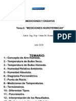 6-Guía Tema 6 - Mediciones Higrotérmicas - 2020