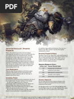 Artificer Specialist - Dwarven Warsmith - GM Binder