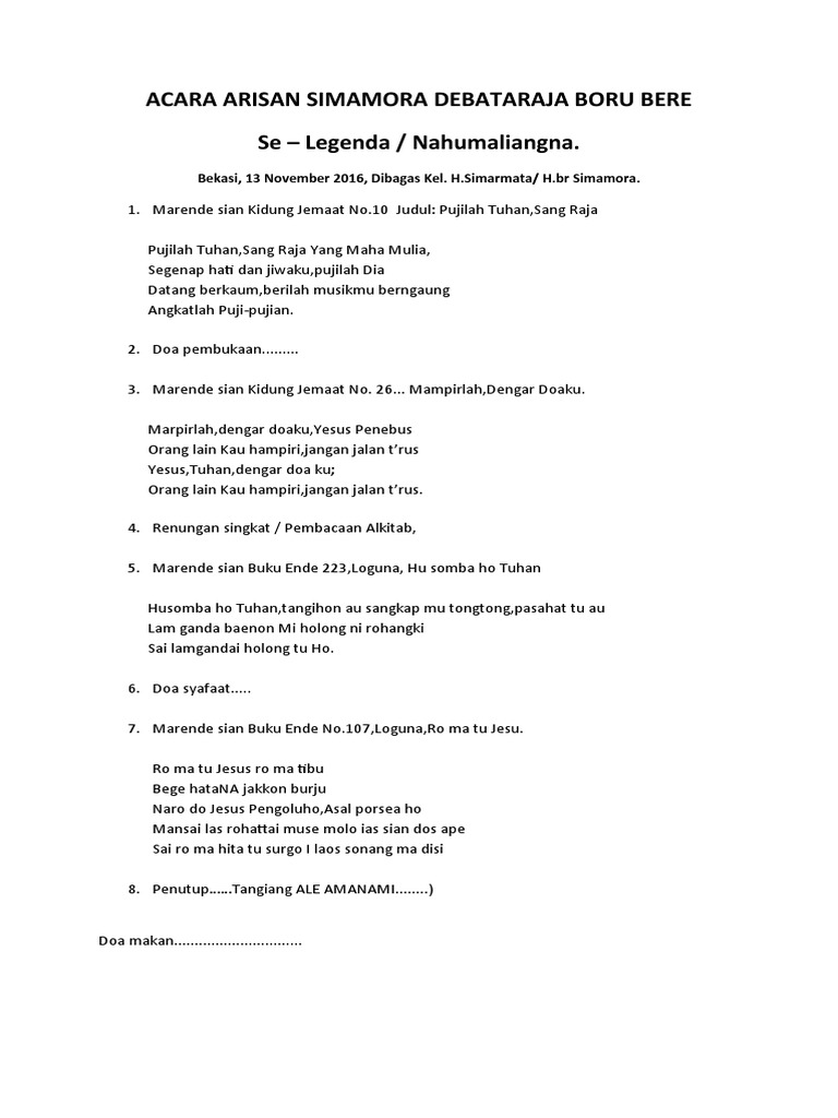 Arisan Simamora: Ibadah dan Doa | PDF | Agama & Spiritualitas