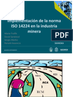 Implementación ISO 14224 minería