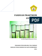 Panduan Praktikum Fitokimia