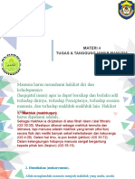 Materi 4 Tugas & Tanggungjawab Manusia