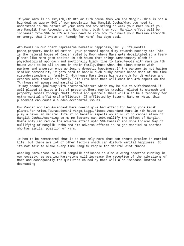 manglik-dosha-mars-in-4th-house-pdf-hermeticism-hindu-astrology