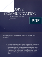 Purposive Communication: Ausmolo, Mel Vincent Peta 9 N1A