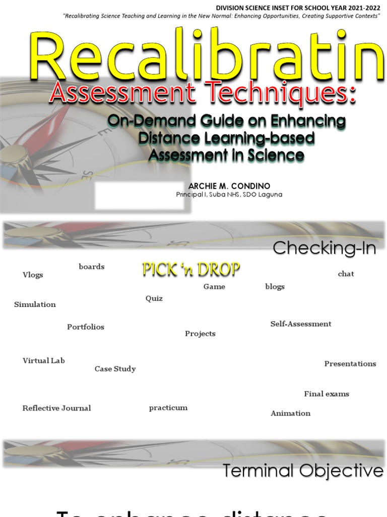 Enhancing Distance Learning Assessments | PDF | Educational Assessment ...
