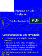 2. Comprobación y Tolerancias Nivelación