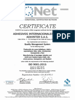 Iso 9001 2015 QMS (2022)