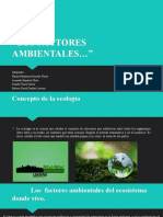 La Ecologia y Los Factores Ambientales 4f