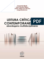 E-Book Leitura Crítica Na Contemporaneidade