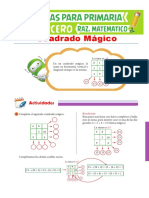 Cuadrado Mágico para Tercero de Primaria