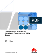 Transmission Solution For Small Cell Base Stations White Paper