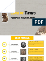 Filósofos A Través Del Tiempo