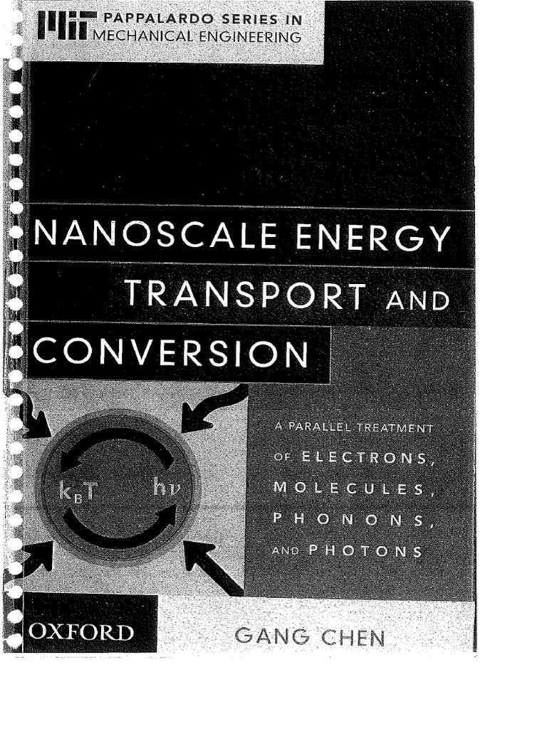 Nanoscale Energy Transport and Conversion PDF