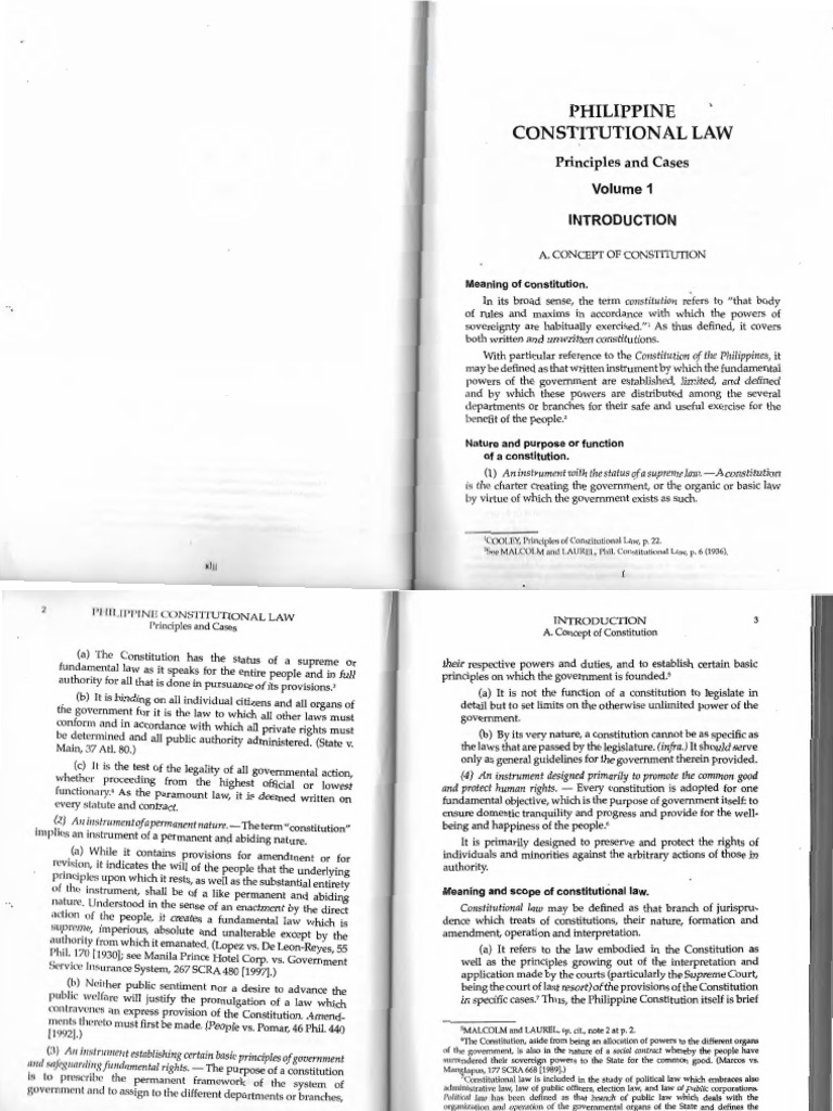 De Leon - Constitutional Law | PDF | Statutory Interpretation ...